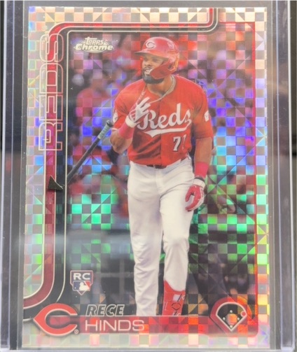 2025 Topps Chrome #253 Rece Hinds — front