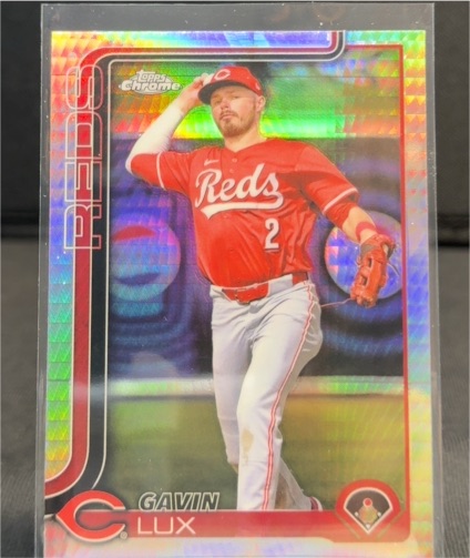 2025 Topps Chrome #237 Gavin Lux — front