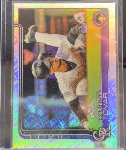 2025 Topps Series 1 #343 Ezequiel Tovar — front