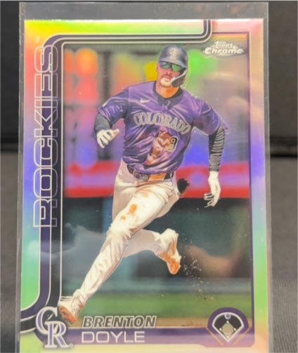 2025 Topps Chrome #118 Brenton Doyle — front