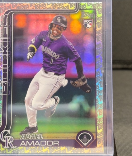2025 Topps Chrome #255 Adael Amador — front