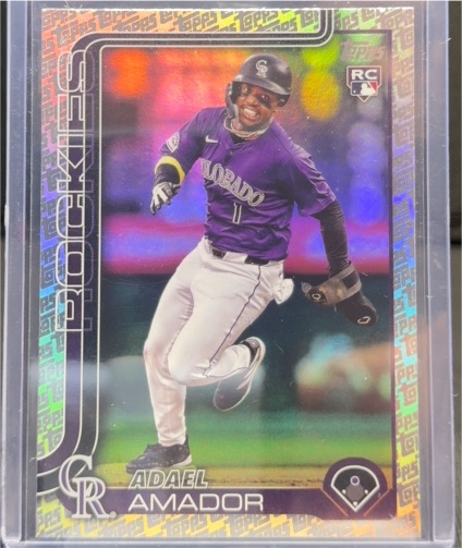2025 Topps Series 1 #191 Adael Amador — front
