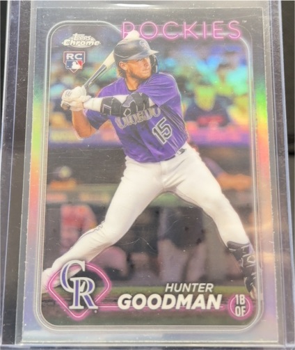 2024 Topps Chrome #99 Hunter Goodman — front