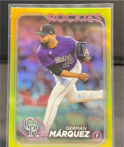 2024 Topps Series 2 #618 Germán Márquez — front