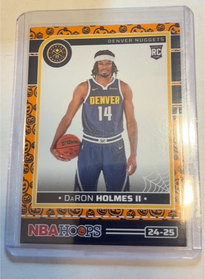 2024-25 Panini NBA Hoops Haunted Hoops #246 DaRon Holmes II — front