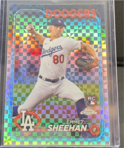 2024 Topps Chrome #221 Emmet Sheehan — front