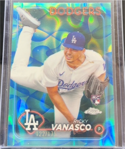 2024 Topps Chrome Update #USC60 Ricky Vanasco — front