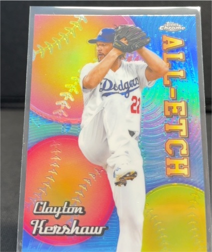 2024 Topps Chrome #CAE-19 Clayton Kershaw — front