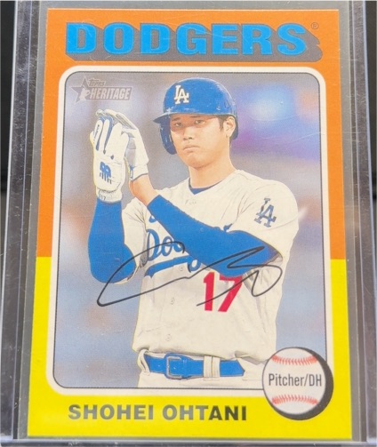 2024 Topps Heritage #371 Shohei Ohtani — front