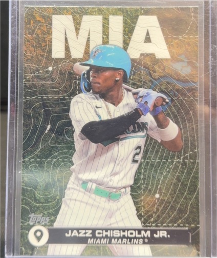 2024 Topps Series 2 City to City #CTC-15 Jazz Chisholm Jr. — front