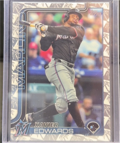 2025 Topps #258 Xavier Edwards — front