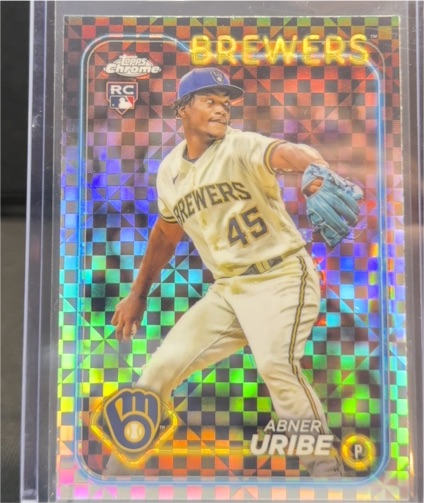 2024 Topps Chrome #276 Abner Uribe — front