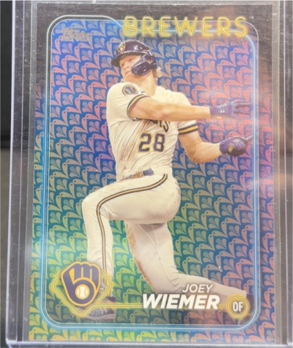2024 Topps Series 1 #9 Joey Wiemer — front