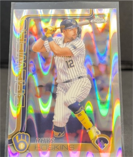 2025 Topps Chrome #98 Rhys Hoskins — front