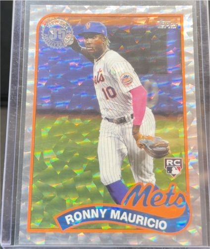 2024 Topps Series 1 1989 Topps #89B-93 Ronny Mauricio — front