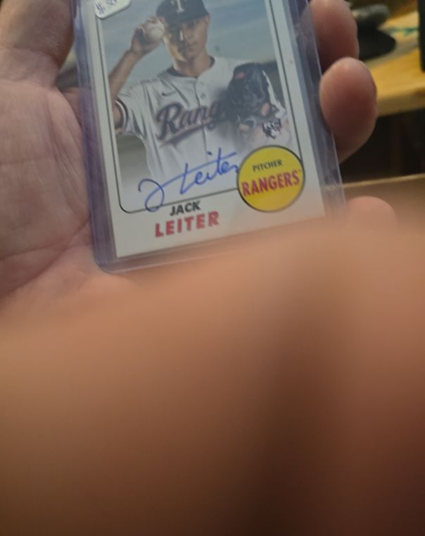 2024 Topps Heritage #Jack Leiter — front