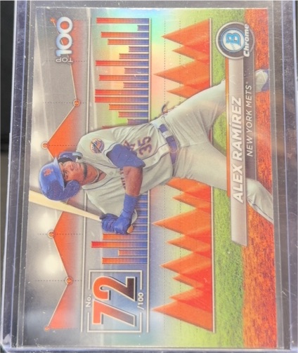 2024 Bowman #BTP-72 Alex Ramirez Bowman Scouts' Top 100 — front