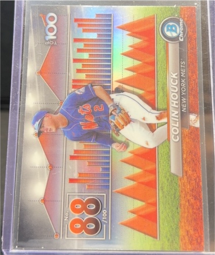 2024 Bowman Chrome Top 100 #BTP-88 Colin Houck — front