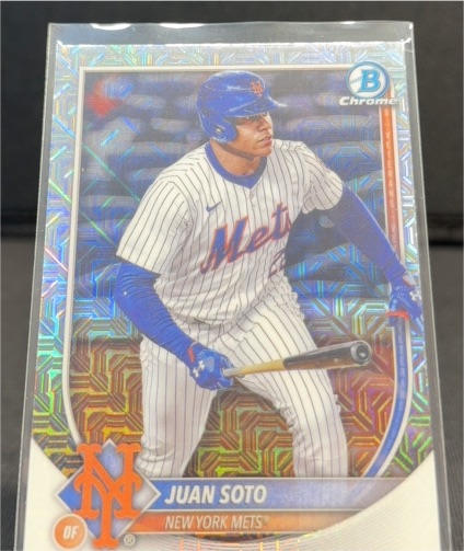 2025 Bowman Chrome #22 Juan Soto — front