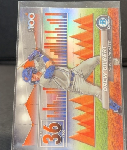 2024 Bowman Chrome #BTP-36 Drew Gilbert — front