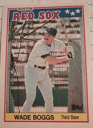1988 Topps UK Minis #4 Wade Boggs — front