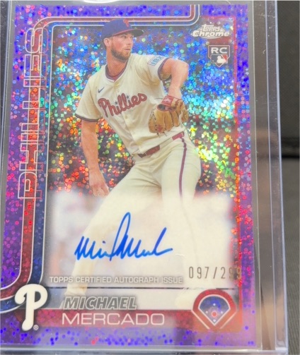 2025 Topps Chrome #RA-MME Michael Mercado — front