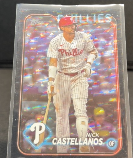 2024 Topps Chrome #219 Nick Castellanos — front