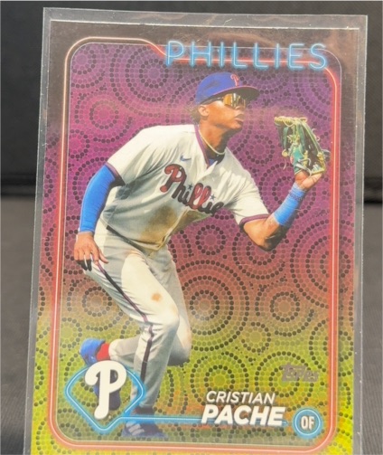 2024 Topps Series 2 #456 Cristian Pache — front