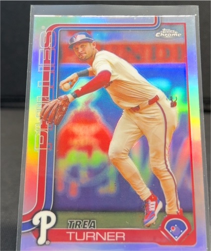 2025 Topps Series 2 #450 Trea Turner Philadelphia Phillies — front