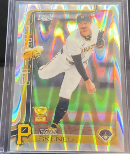 2025 Topps Chrome #300 Paul Skenes — front