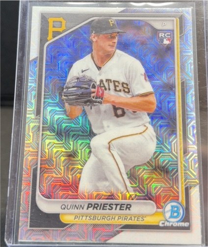 2024 Bowman Chrome #67 Quinn Priester — front