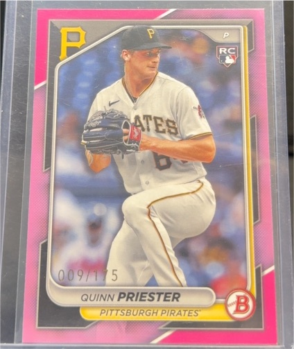 2024 Bowman #67 Quinn Priester — front