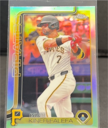 2025 Topps Chrome #42 Isiah Kiner-Falefa — front