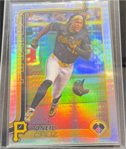 2025 Topps Chrome #252 Oneil Cruz — front