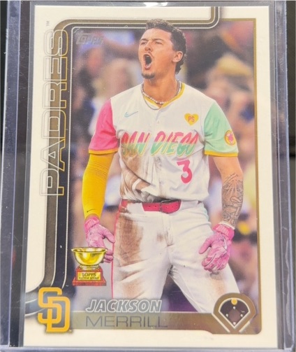2025 Topps Series 1 #125 Jackson Merrill — front