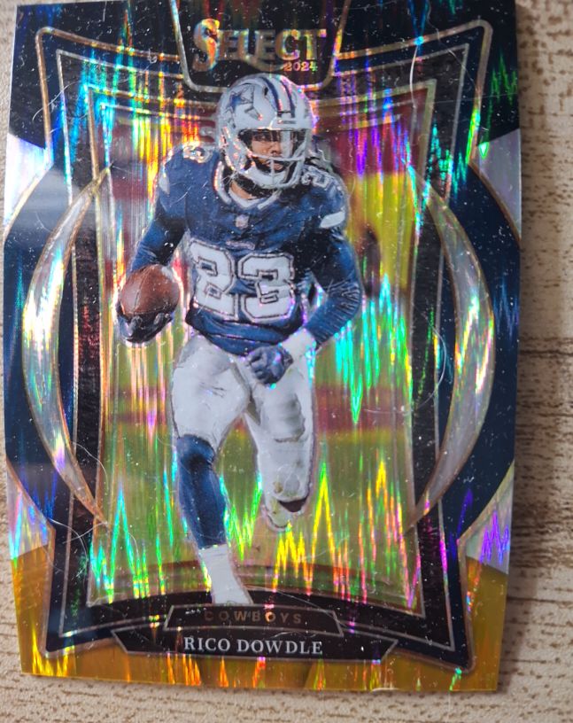 2024 Panini Select Football #90 Rico Dowdle — front