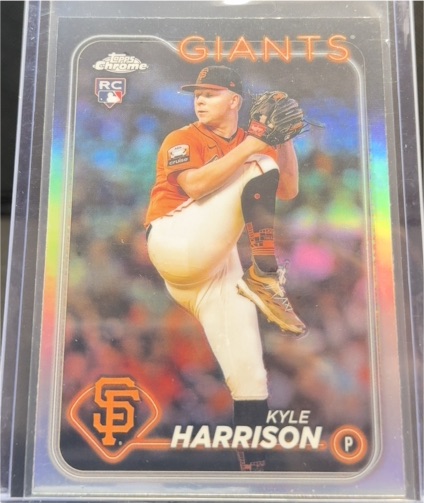 2024 Topps Chrome #191 Kyle Harrison — front