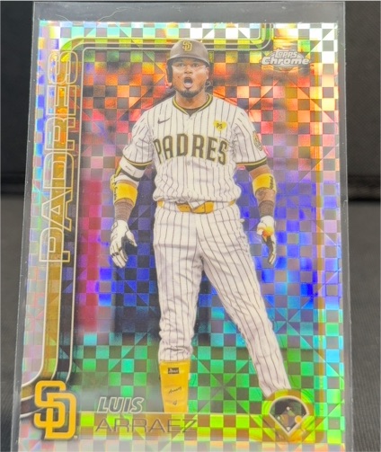 2025 Topps Chrome #216 Luis Arraez — front