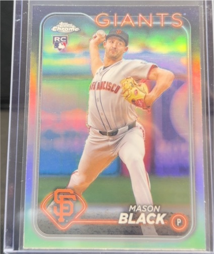 2024 Topps Chrome Update #USC121 Mason Black — front
