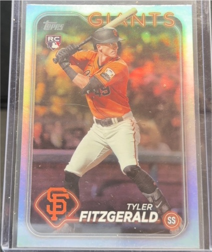 2024 Topps Chrome #131 Tyler Fitzgerald — front