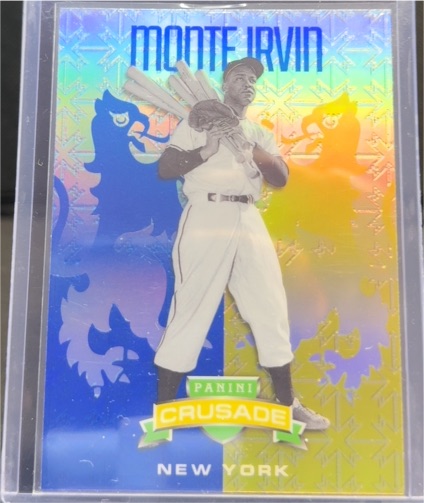 2024 Panini Crusade #5 Monte Irvin — front