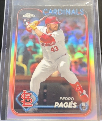 2024 Topps Chrome Update #USC29 Pedro Pagés — front