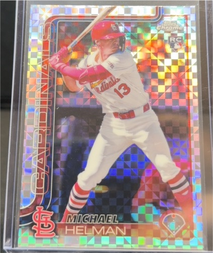 2025 Topps Chrome #104 Michael Helman — front