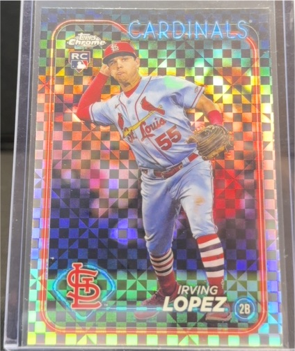 2024 Topps Chrome #95 Irving Lopez — front
