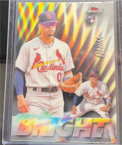 2024 Topps Finest #FSB-19 Masyn Winn Future So Bright — front