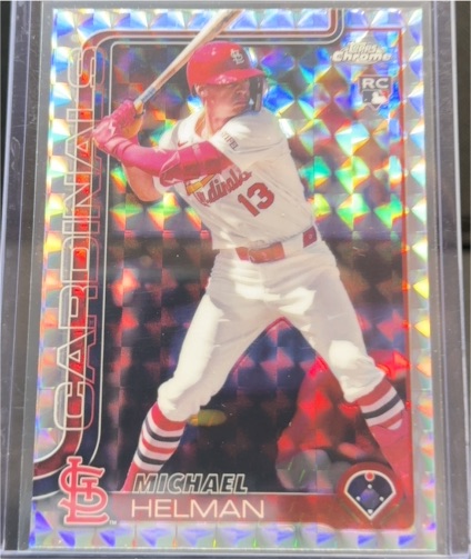 2025 Topps Chrome #104 Michael Helman — front