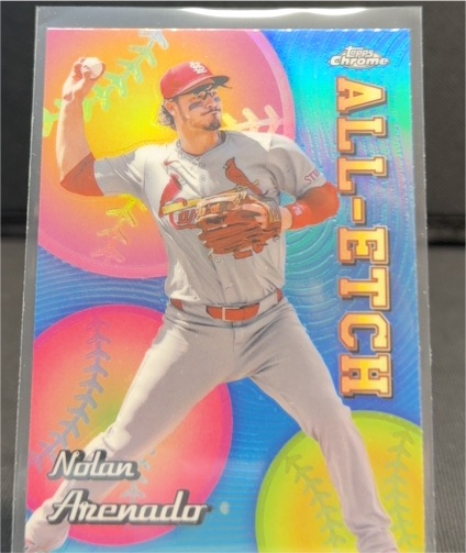 2024 Topps Chrome Update #CAEU-10 Nolan Arenado Chrome All-Etch — front