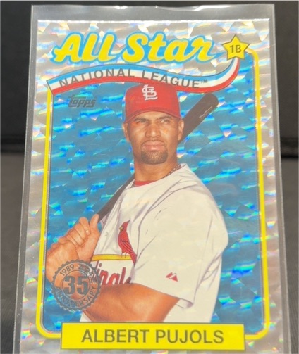 2024 Topps Series 2 #89ASB-5 Albert Pujols 1989 Topps All-Star Silver Foil — front