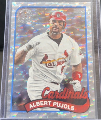 2024 Topps 1989 Topps Baseball 35th Anniversary #89B-7 Albert Pujols — front