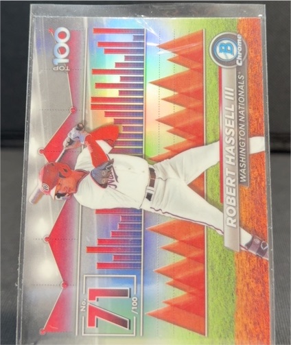 2024 Bowman #BTP-71 Robert Hassell III — front